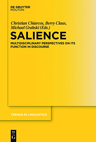 9783110240726: Salience: Multidisciplinary Perspectives on its Function in Discourse: 227 (Trends in Linguistics. Studies and Monographs [TiLSM], 227)
