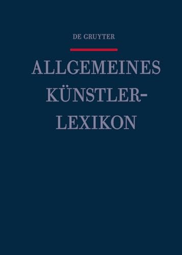 Beispielbild fr De Gruyter - Allgemeines Knstlerlexikon - Register zu den Bnden 61-70 - Teil 2: Knstlerische Berufe Saur zum Verkauf von Antiquariat Steffen Vlkel GmbH