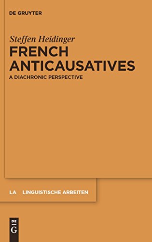 Imagen de archivo de French anticausatives a la venta por Ria Christie Collections