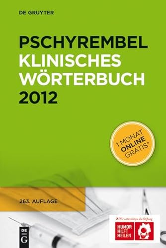 Stock image for Pschyrembel. Klinisches Wrterbuch 2012. for sale by Antiquariat am St. Vith