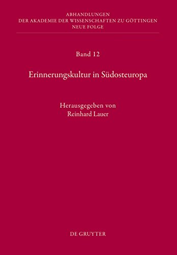 Beispielbild fr Erinnerungskultur in Sdosteuropa zum Verkauf von Antiquariat Walter Nowak