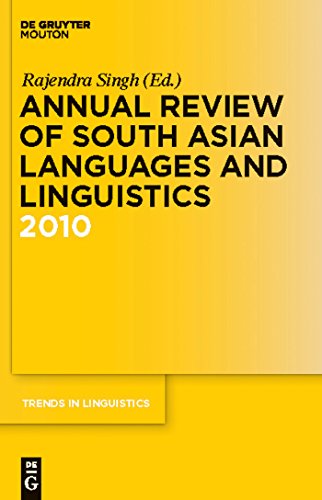 Annual Review of South Asian Languages and Linguistics. - Rajendra Singh