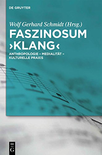 9783110256765: Faszinosum, Klang: Anthropolgie - Medialitat - Kulturelle Praxis