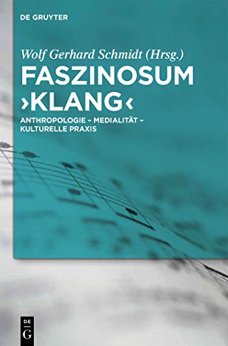 Stock image for Faszinosum, Klang: Anthropolgie - Medialitat - Kulturelle Praxis for sale by Revaluation Books