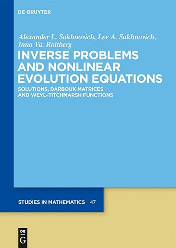 Stock image for Inverse Problems and Nonlinear Evolution Equations for sale by Books Puddle