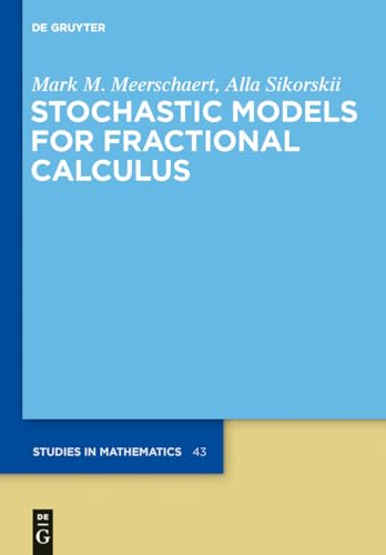 Stock image for STOCHASTIC MODELS GSTM 43 (De Gruyter Studies in Mathematics) for sale by dsmbooks