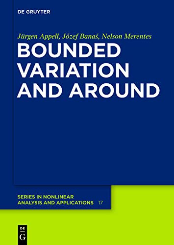 Stock image for Bounded Variation and Around for sale by Books Puddle