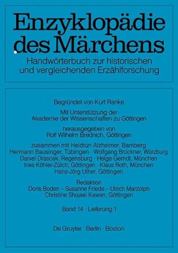 9783110266269: Enzyklopdie d. Mrchens Bd. 14 Lfg. 1 Vergeltung - Wanderer