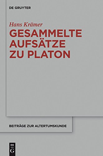 9783110267181: Gesammelte Aufstze zu Platon: 321 (Beitrge Zur Altertumskunde)