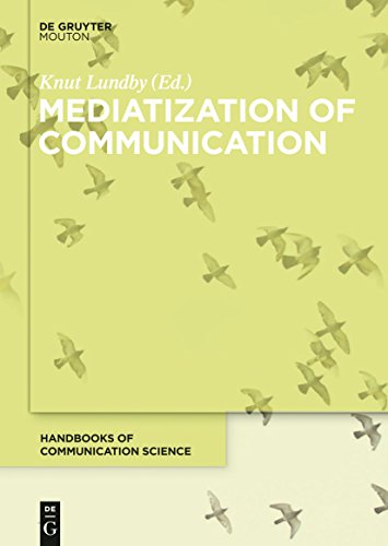 Stock image for Mediatization Of Communication for sale by Basi6 International