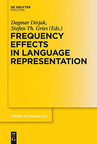 Beispielbild fr Frequency Effects in Language / Frequency Effects in Language Representation zum Verkauf von Buchpark