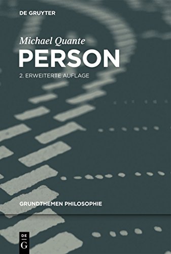 9783110279467: Person (Grundthemen Philosophie)