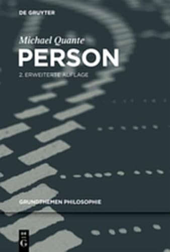 9783110279573: Person (Grundthemen Philosophie)