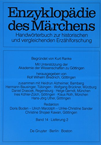 Enzyklopadie des Marchens (Volume 14.2) - Ranke, K