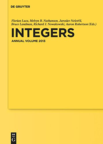 Stock image for Integers: Annual Volume 2013 (de Gruyter Proceedings in Mathematics) for sale by Norbert Kretschmann