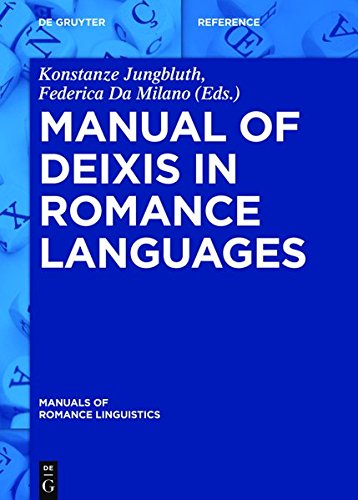 9783110317749: Manual of Deixis in Romance Languages: 6 (Manuals of Romance Linguistics)