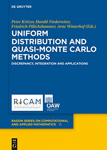 9783110317893: Uniform Distribution and Quasi-Monte Carlo Methods: Discrepancy, Integration and Applications: 15 (Radon Series on Computational and Applied Mathematics, 15)