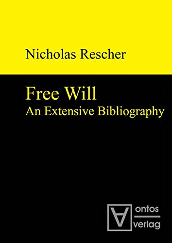 9783110319545: Free Will: An Extensive Bibliography