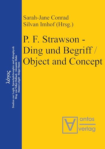 9783110323108: P. F. Strawson – Ding Und Begriff / Object and Concept: 18