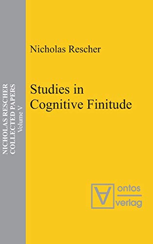 Studies in Cognitive Finitude (9783110325386) by Rescher, Nicholas