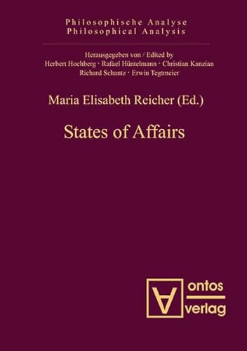 9783110326031: States of Affairs: 30 (Philosophische Analyse / Philosophical Analysis)