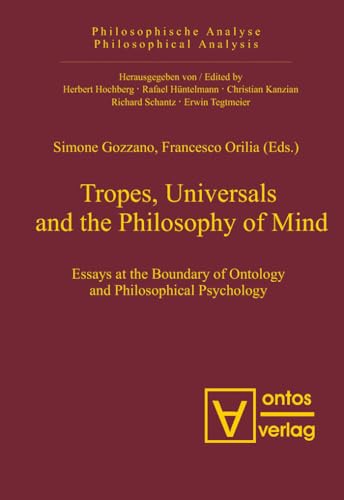 9783110326703: Tropes, Universals and the Philosophy of Mind