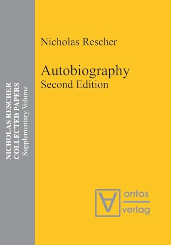 Autobiography (9783110330229) by Rescher, Nicholas
