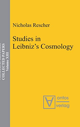 Stock image for Collected Papers, Volume 13, Studies in Leibniz's Cosmology for sale by Ria Christie Collections