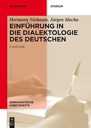 Imagen de archivo de Einfhrung in die Dialektologie des Deutschen (Germanistische Arbeitshefte, 37) (German Edition) a la venta por Lucky's Textbooks