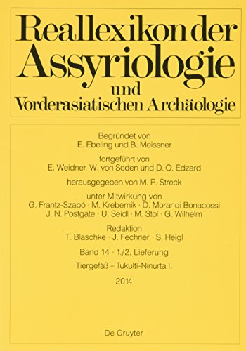 Beispielbild fr Reallexikon der Assyriologie und Vorderasiatischen Arch zum Verkauf von ISD LLC