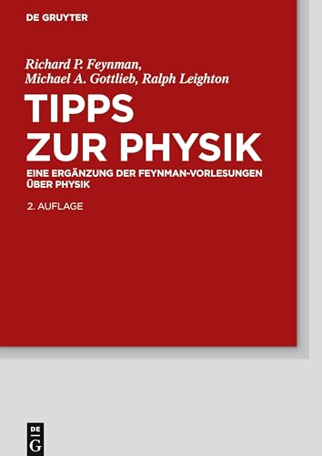 Stock image for Tipps Zur Physik: Eine Ergnzung for sale by Revaluation Books