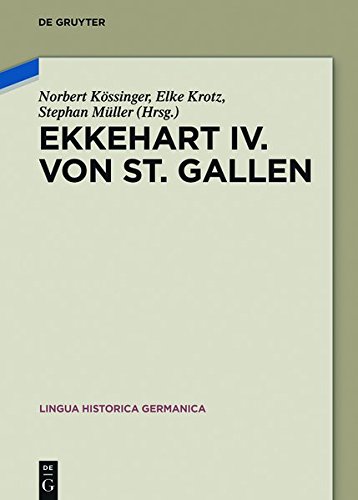 9783110353358: Ekkehart IV. Von St. Gallen (Lingua Historica Germanica)
