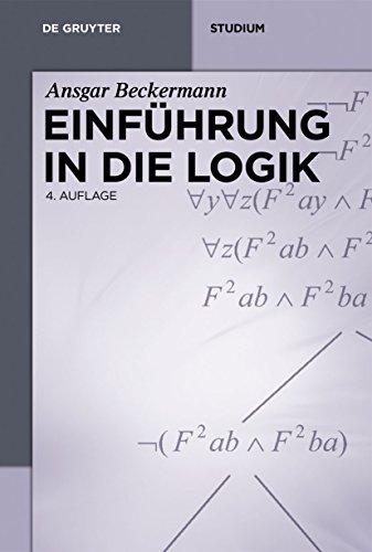 Stock image for Einfhrung in die Logik (De Gruytrer Studium) for sale by medimops