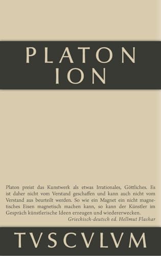 9783110357059: Ion: Griechisch-deutsch (Sammlung Tusculum) (German Edition)