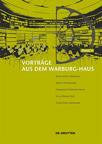 Stock image for Vortrage Aus Dem Warburg-haus: Vol 11 for sale by Revaluation Books