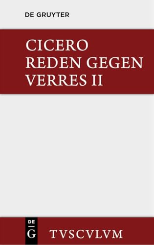 9783110361087: Die Reden gegen Verres / In C. Verrem: Lateinisch - deutsch (Sammlung Tusculum)