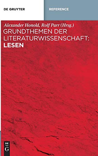 Beispielbild fr Grundthemen der Literaturwissenschaft: Lesen. Unter Mitarbeit v. Thomas Kpper (Grundthemen d. Literaturwissenschaft). zum Verkauf von Antiquariat Logos