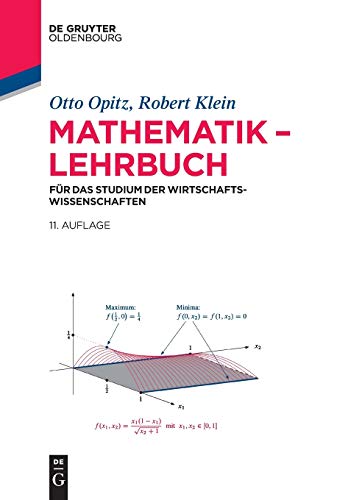 9783110364712: Mathematik - Lehrbuch: Fr Das Studium Der Wirtschaftswissenschaften (de Gruyter Studium)