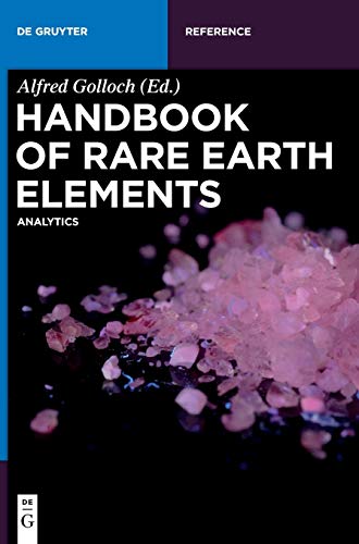 Stock image for Handbook of Rare Earth Elements: Analytics for sale by Revaluation Books