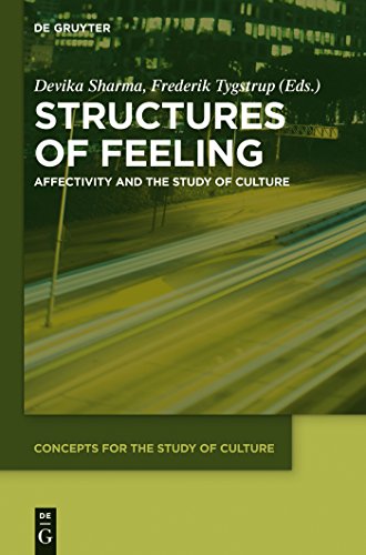 9783110369519: Structures of Feeling: Affectivity and the Study of Culture (Concepts for the Study of Culture (CSC), 5)