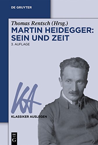 Beispielbild fr Martin Heidegger: Sein und Zeit zum Verkauf von Blackwell's