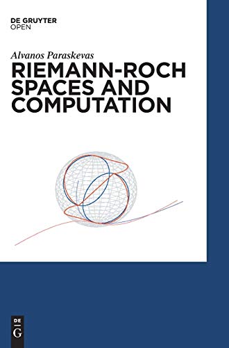 Stock image for Riemann-Roch Spaces and Computation for sale by Ria Christie Collections