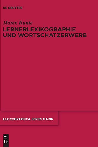 Stock image for Lernerlexikographie und Wortschatzerwerb for sale by Ria Christie Collections
