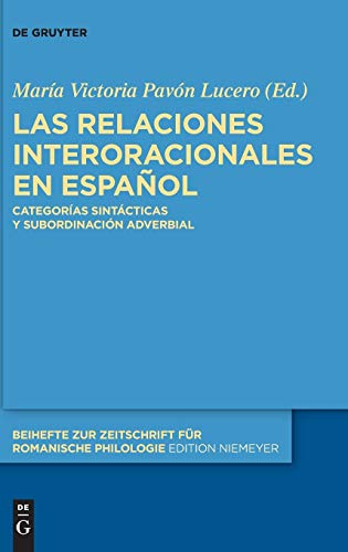 Imagen de archivo de Las relaciones interoracionales en español a la venta por Ria Christie Collections