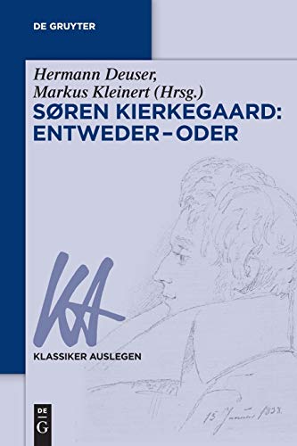 Stock image for Sren Kierkegaard: Entweder   Oder for sale by Revaluation Books