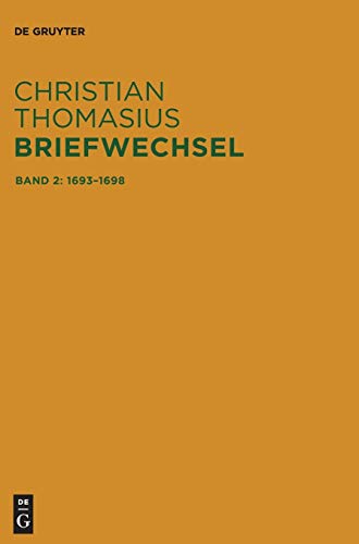 9783110470154: Briefe 1693–1698 (German Edition)