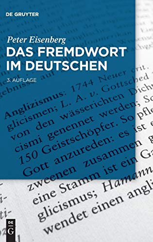 Imagen de archivo de Das Fremdwort Im Deutschen a la venta por PBShop.store US