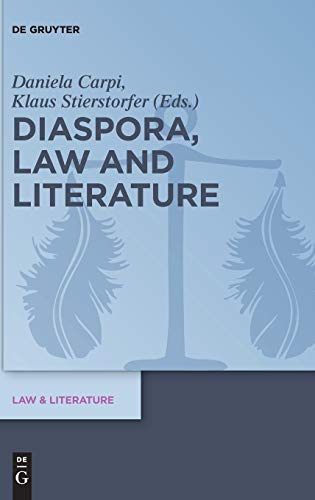 9783110485417: Diaspora, Law and Literature: 12 (Law & Literature, 12)