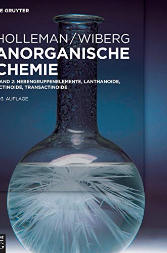 Stock image for Holleman   Wiberg Anorganische Chemie / Nebengruppenelemente, Lanthanoide, Actinoide, Transactinoide for sale by Buchpark