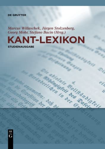 Beispielbild fr Kant-Lexikon zum Verkauf von Blackwell's